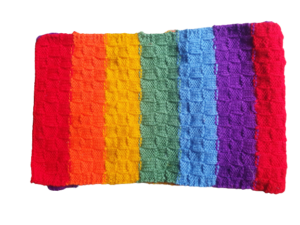Rainbow Pride Scarf (91cm approx)