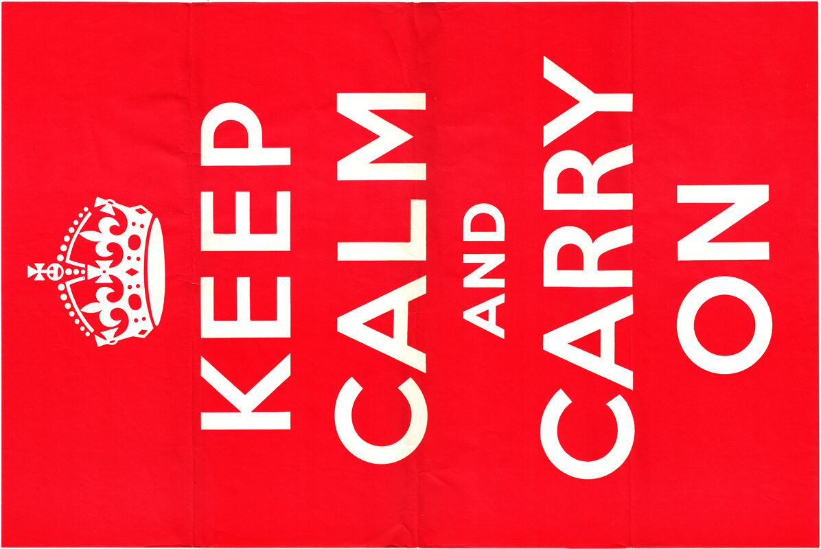 Keep Calm and Carry On Flag (5'x3')