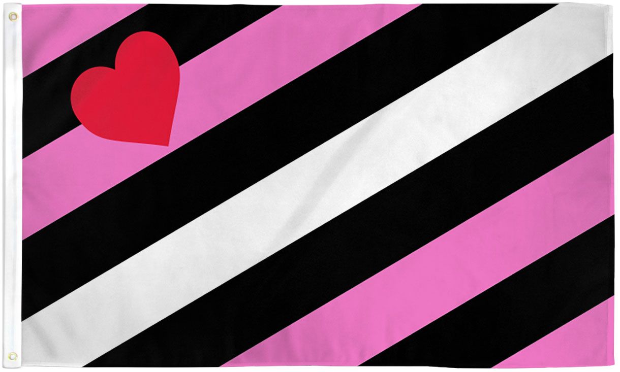 Leather Girl Flag (5'x3')