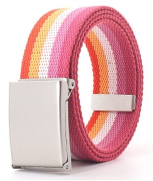 Sunset Lesbian Fabric Belt (125cm)