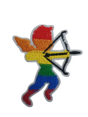 Rainbow Pride Cherub Patch