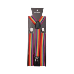 Gay Pride Rainbow Braces