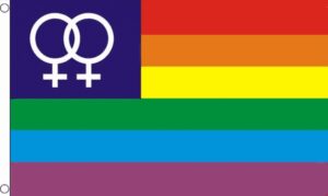 Rainbow Venus Flag (5'x3')