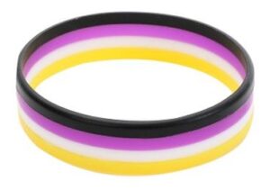 Non-binary Pride Wristband