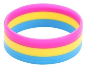 Pansexual Pride Wristband