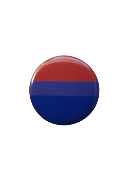 Bisexual Button Pin Badge 2.5cms