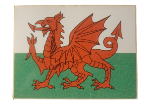 Welsh Dragon Flag Vinyl Sticker