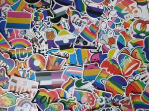Pride Stickers x 5 Random Pick