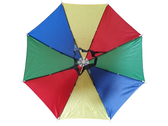 Rainbow Pride Umbrella Hat - Image 5