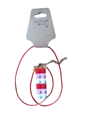 Lego Block Pendant Necklace