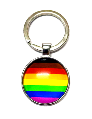 Philidelphia (8 Colour) Stainless Steel Keyring